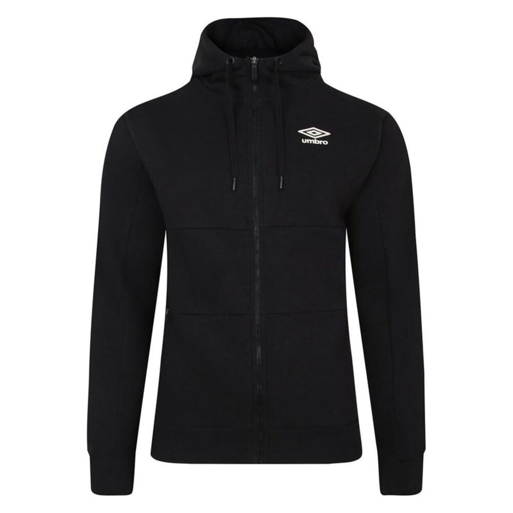 Umbro Mens Total Hoodie / Black